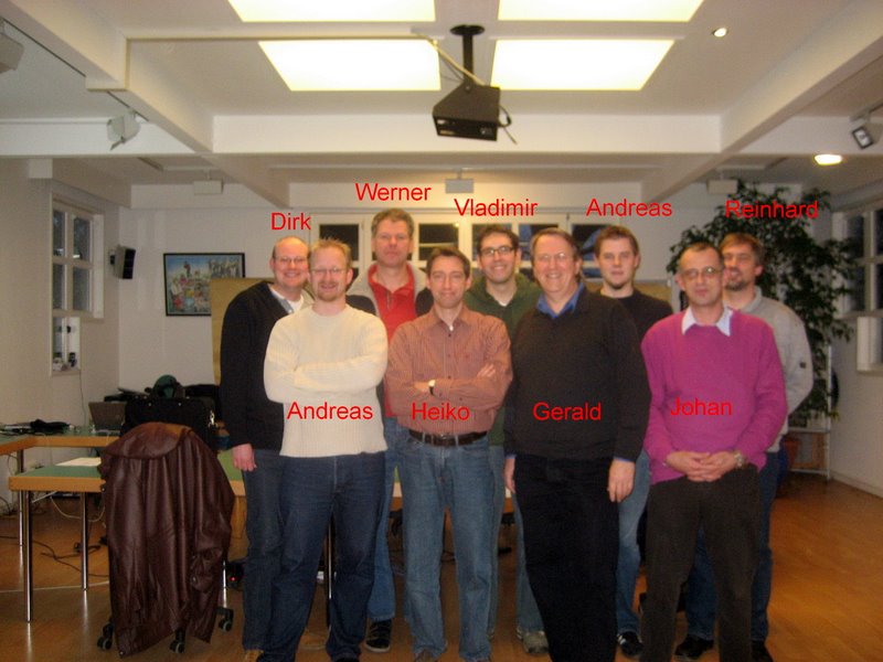 All participants of the 1.CCC.eu. in January 2007. <br />And the puzzle is: Which are the forum names ??