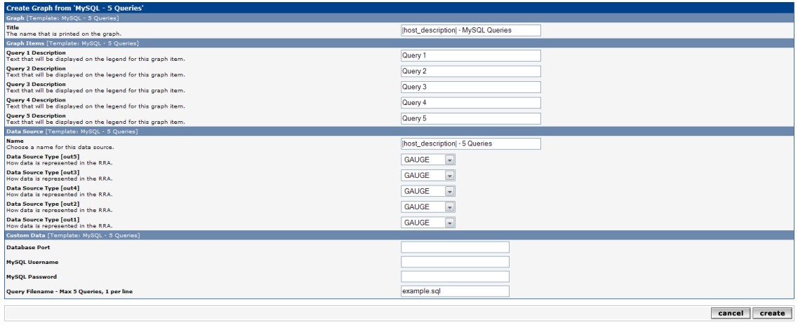 Example of creating a Graph out of the Query File.