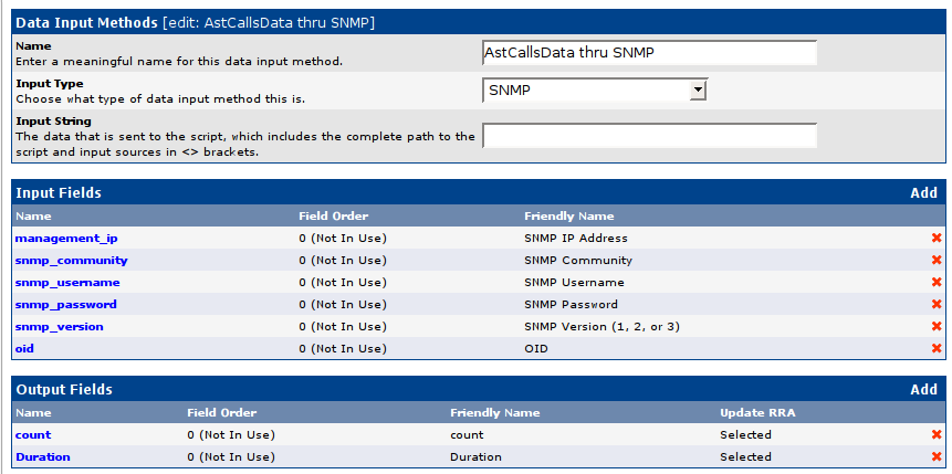 Data Input Method with 2 output fields