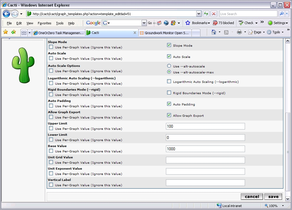 Graph Template screenshot 2