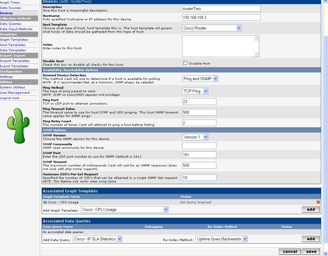 &amp;quot;no associated data queries&amp;quot; under Associated Data Queries