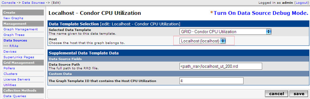 Ditto on the Host dropdown again.