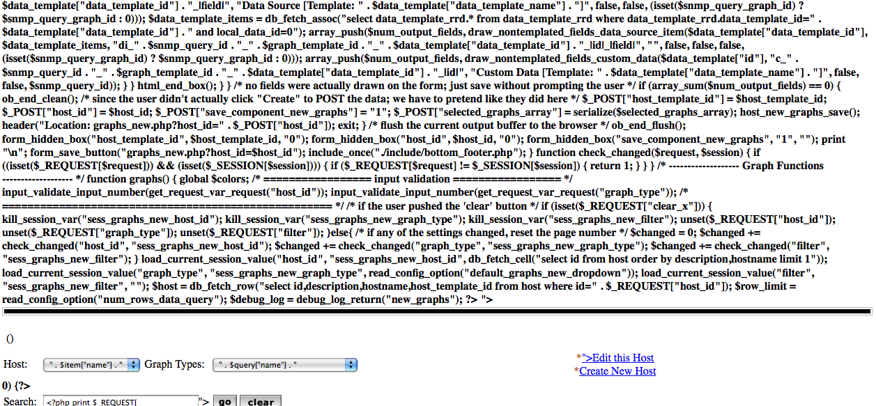 &amp;quot;Create Graphs&amp;quot; link on the index page