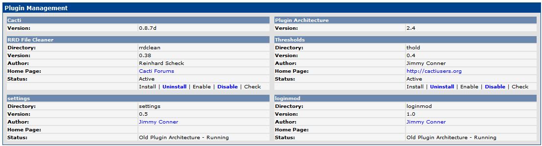 Plugin Management