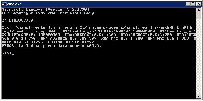 error rrdtool.exe