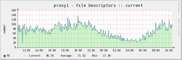 File descriptors used