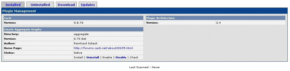 Plugin Management