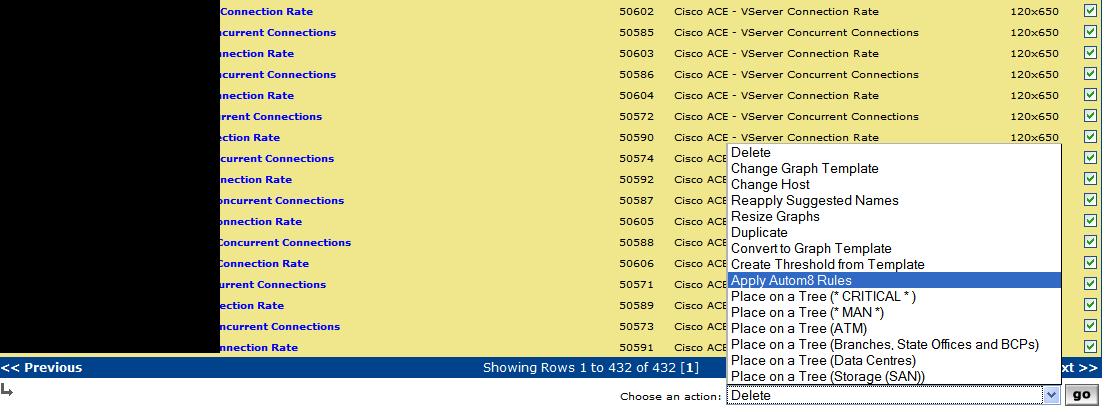 Apply Autm8 Rules visible and selectable under Graph Management