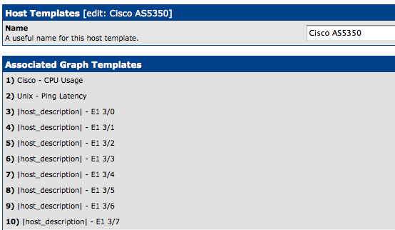 Host template for AS5350