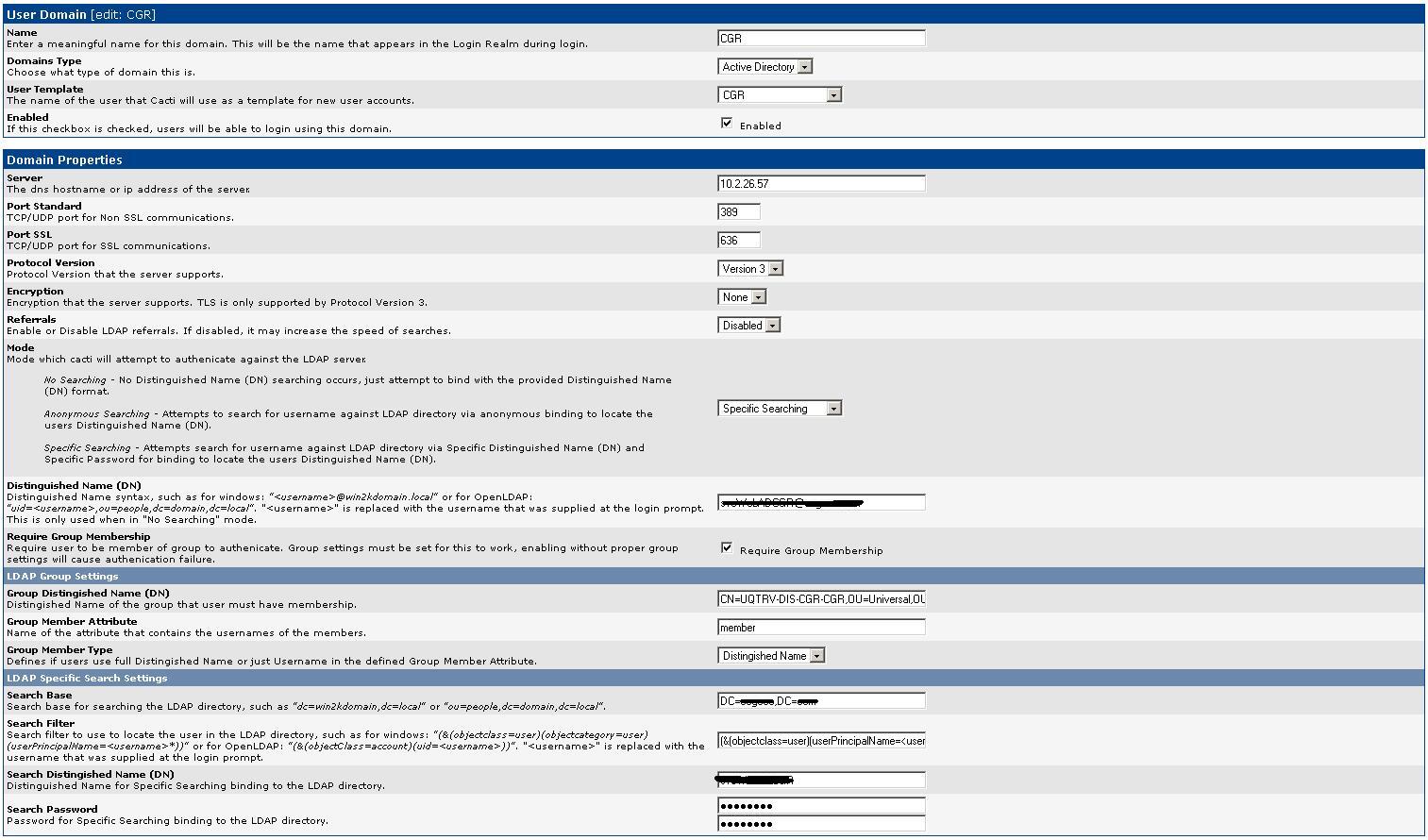 Domain Config 2