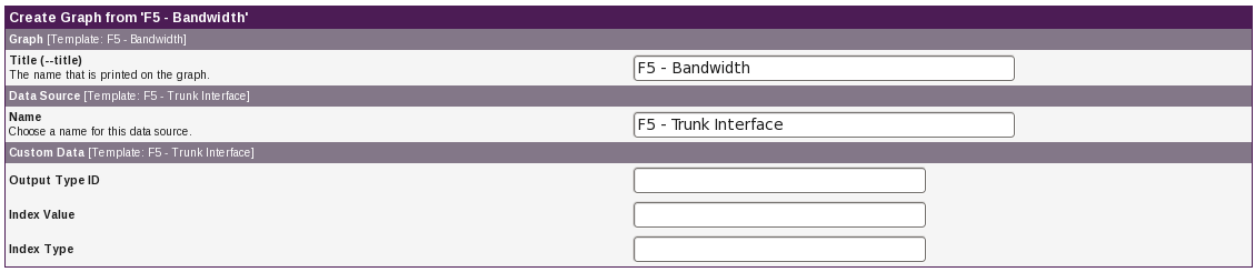 Picture that shows cacti requesting the Output Type ID, Index Value, and Index Type.