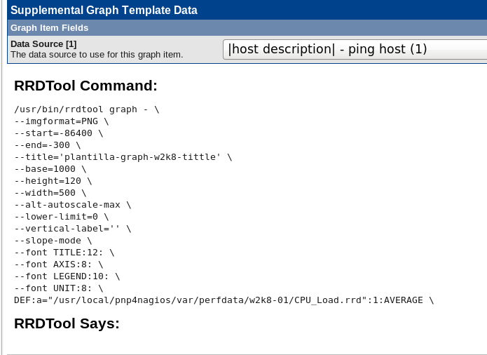 RRD files contain data because they are created and filled with PNP4nagios