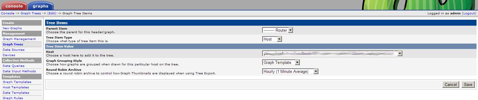 Properties of Tree Itim (1 minute RRA)