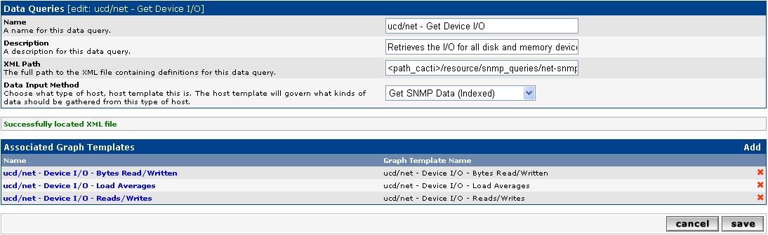 Console -&amp;gt; Data Queries -&amp;gt; (Edit)