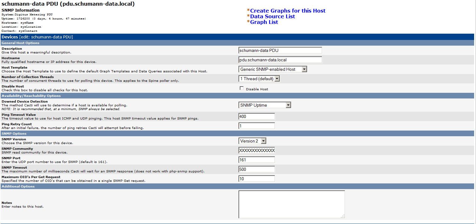 The Device config