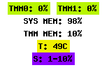 LB01 weathermap values.