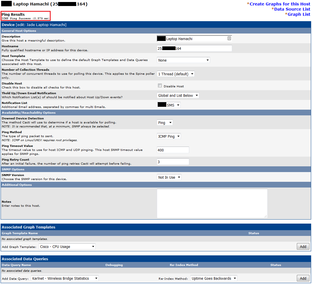 Host Configuration