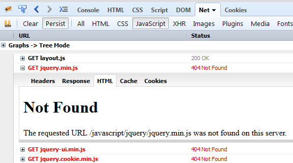 Exhibit 5<br />Lets look at the HTML result of our jquery,<br />this points to why the menu is not there