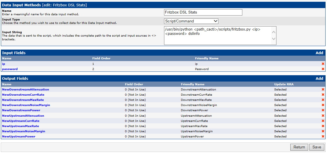 Data Input