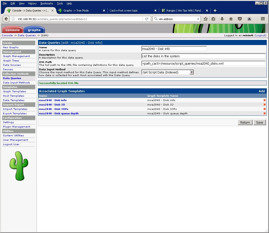 Data Queries [edit: msa2040 - Disk info]