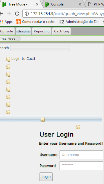 graphs - menu opening loop