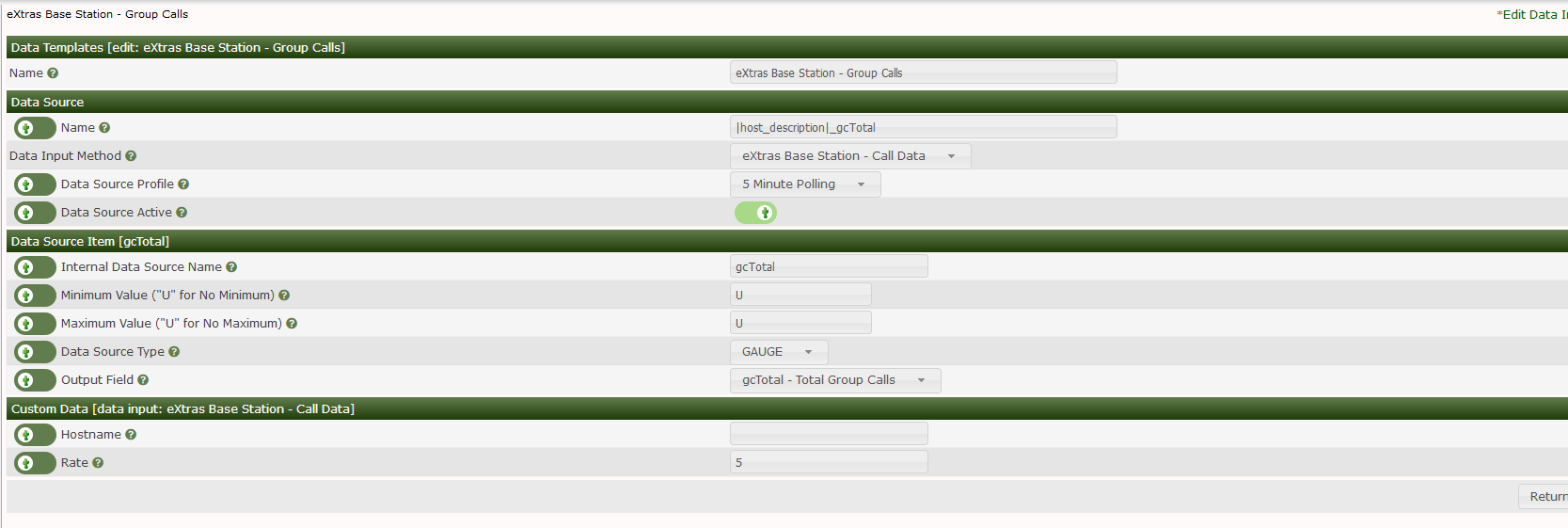 One of the data source templates I'm trying to graph.