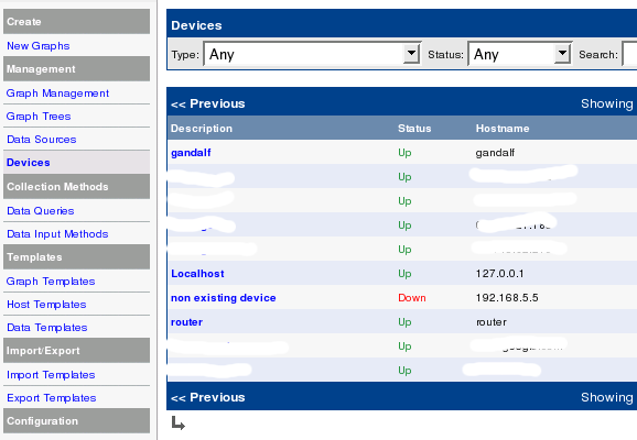 Device List