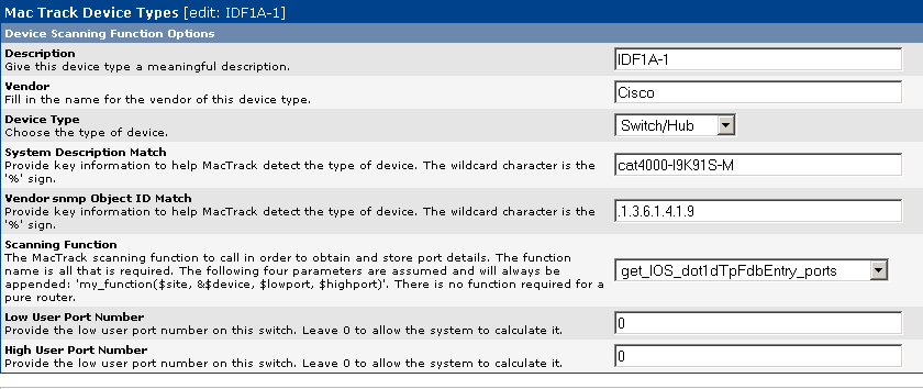 adding a new device type worked..