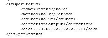 change &amp;quot;input&amp;quot; to &amp;quot;output&amp;quot; on interface.xml file under snmp_queries folder