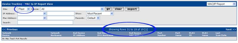 Second site, with incorrect starting index.