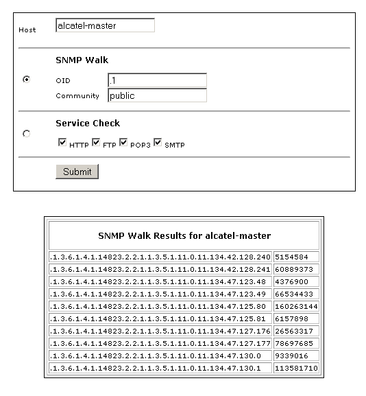 SNMP walk example of the above oid